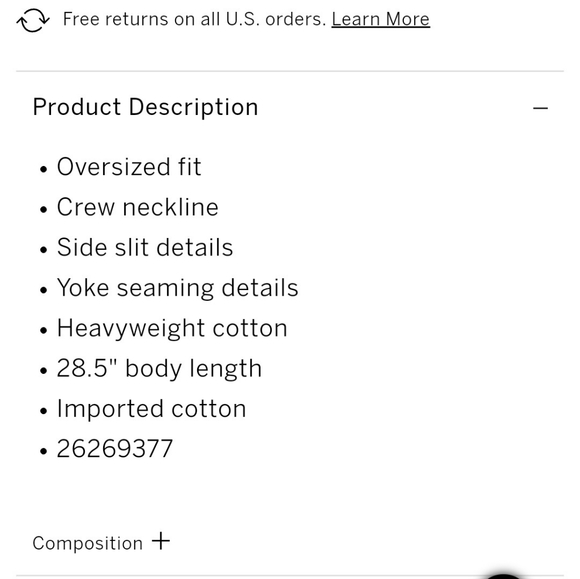 🔥 VS Pink long sleeve varsity crew tee NWT - Picture 5 of 7